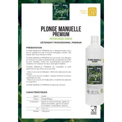 Plonge manuelle Parfum ORANGE/MANGUE carton de 15 bouteille en 1L