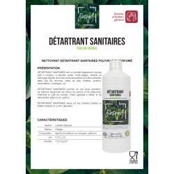 Détartrant sanitaires parfum  orange carton de 15 bouteilles en 1L