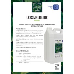 Lessive Liquide carton de 4 bidon en 5L