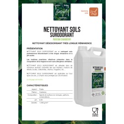 Nettoyant Sols Cranberry carton de 4 bidons de 5L