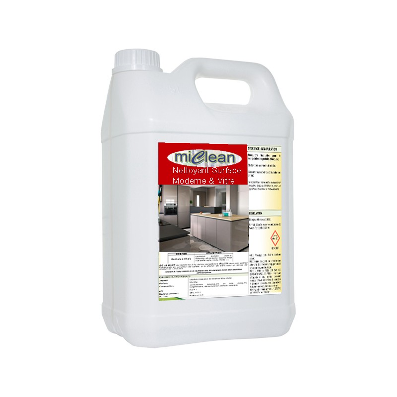 MICLEAN NETTOYANT  SURFACES MODERNES carton de 4 bidons de 5L